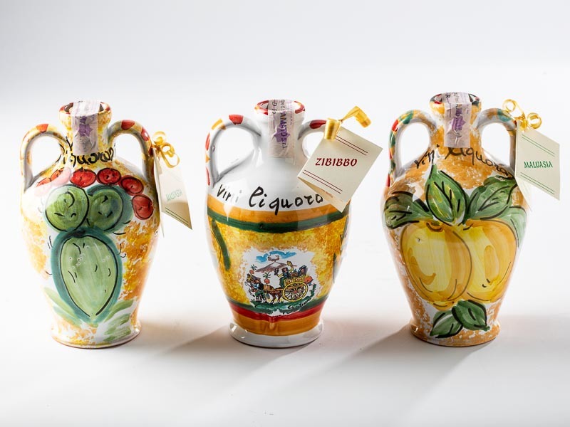 Liqueur wines' amphoras